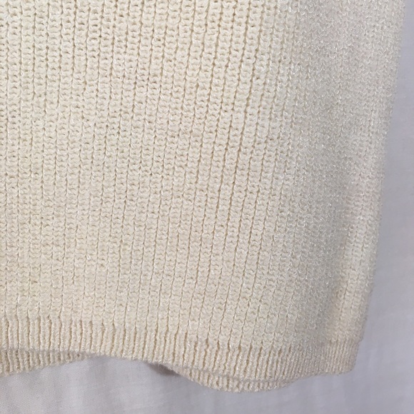 Tesori Merino Wool Rayon Blend Knit Sleeveless Top - Picture 2 of 6